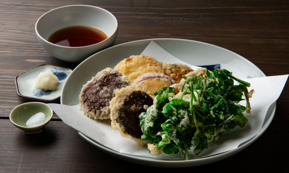 野菜天ぷら盛り合わせ